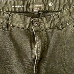 Skinny fit InC black jeans